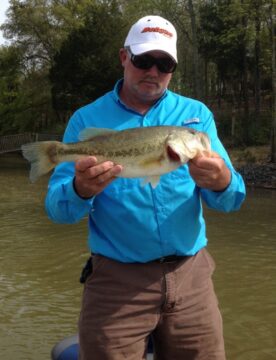 Jeff Lowdermilk, bass caught on Lake James